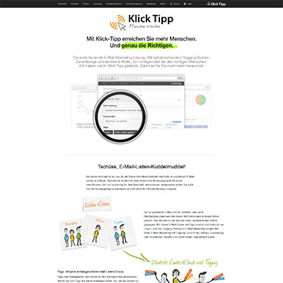 Klick Tipp Screenshot